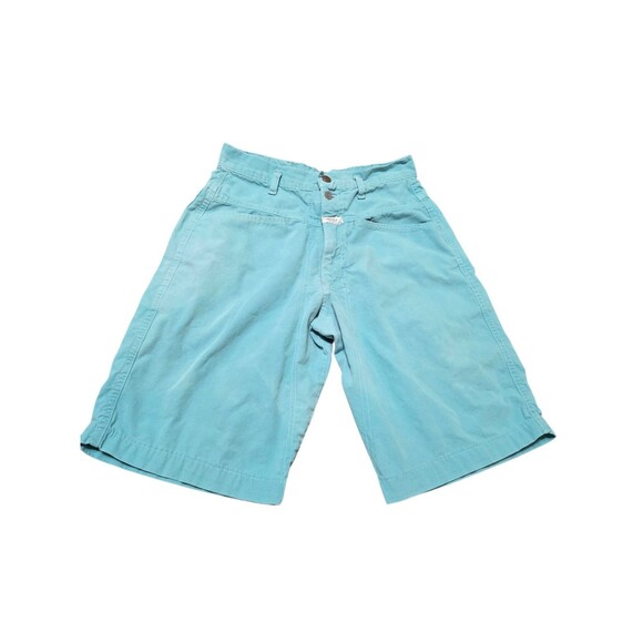 Vtg Marithe Francois Girbaud Y2K Baggy Shorts Blue Men's Size 28 USA 90s B27.1 - Picture 13 of 13
